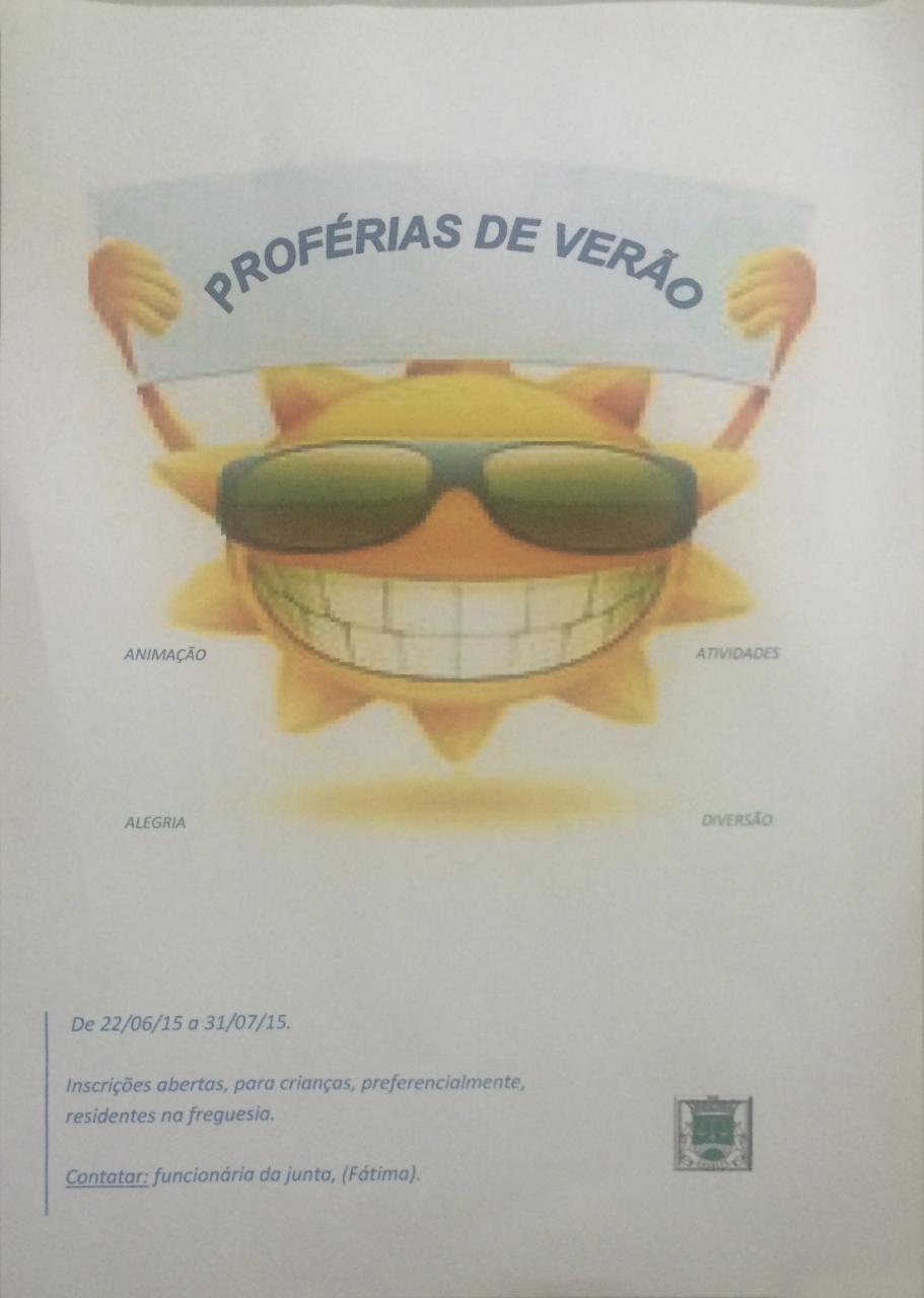 Proféiras de Verão 2015