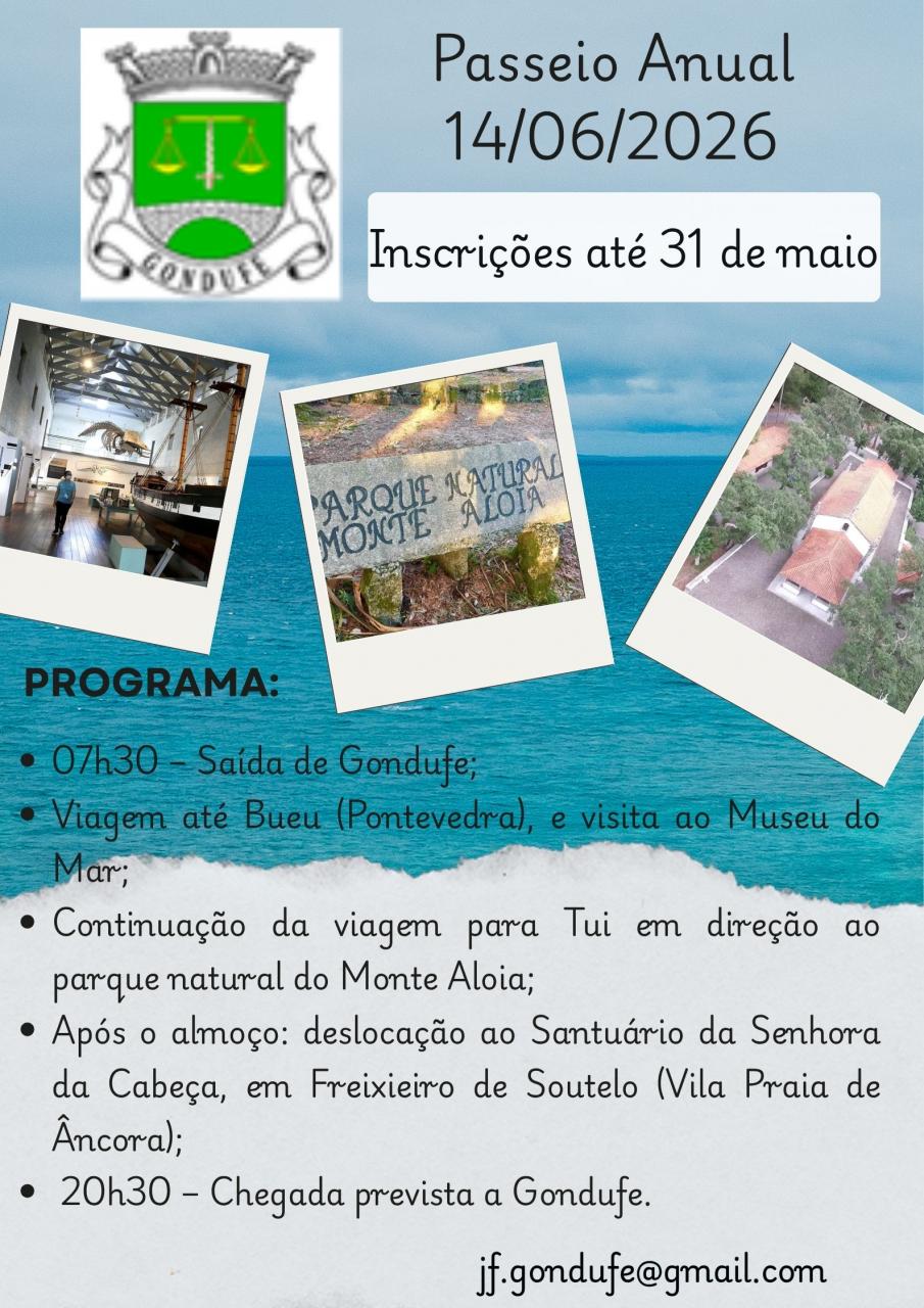 Passeio Anual da Freguesia 2026